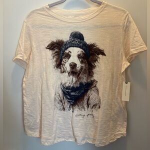 Anthropologie Bennie Short Sleeve Aussie Tee
